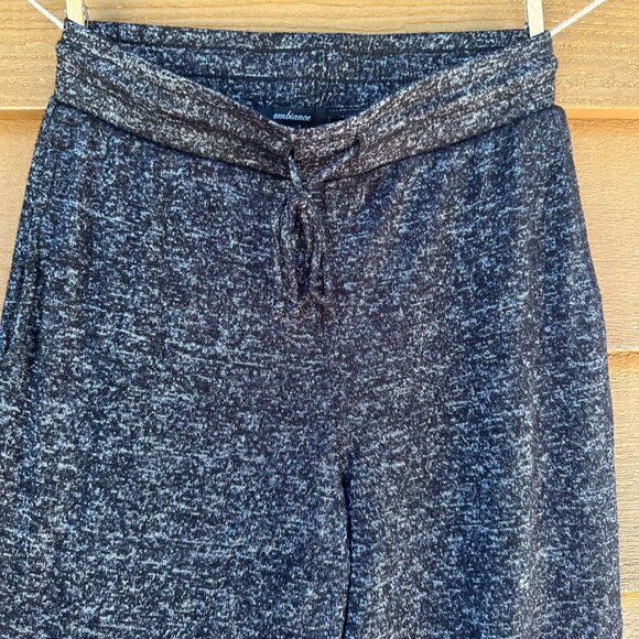 Ambiance Lounge Cozy Grey Stretchy Pants Size S - Picture 3 of 9